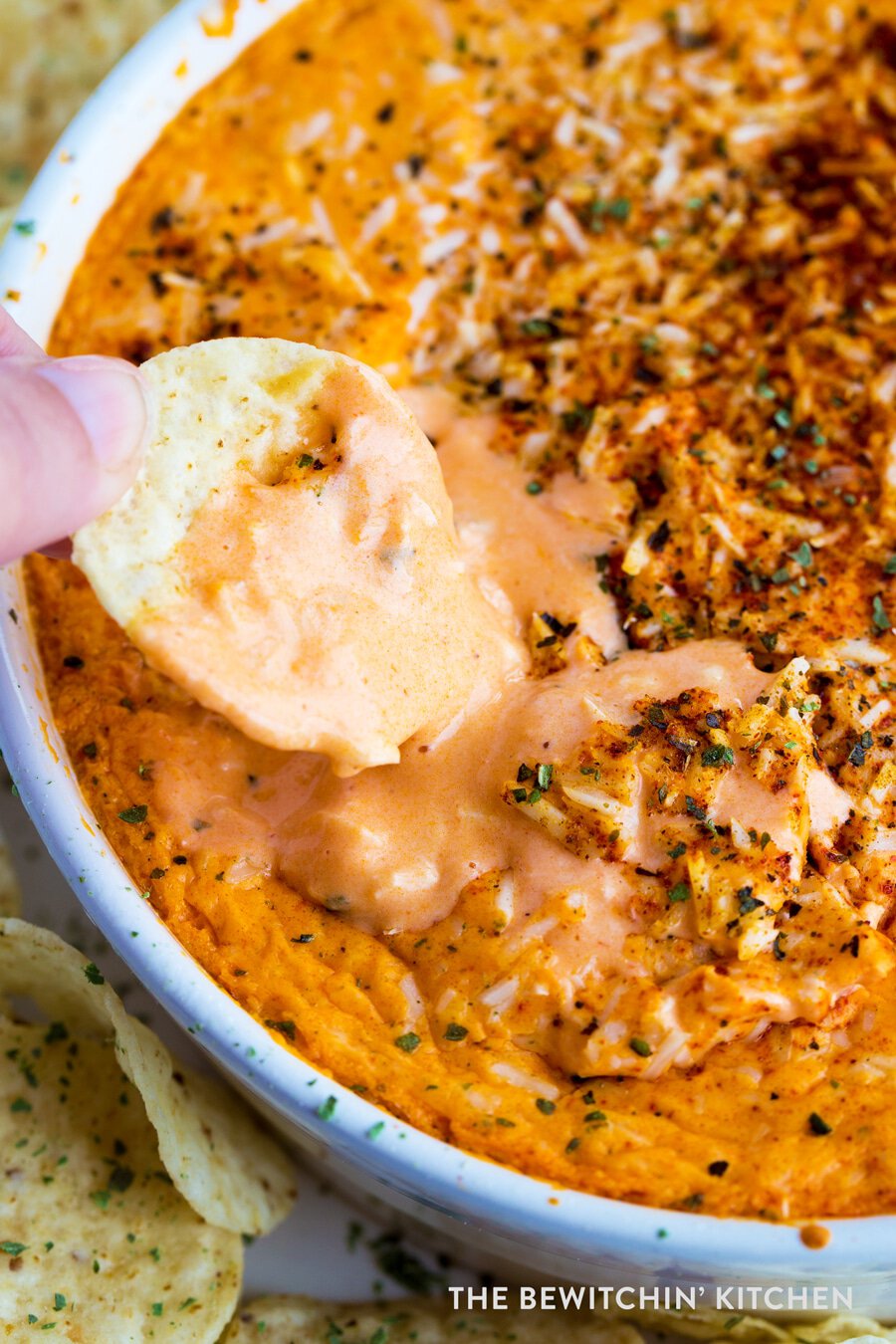 Buffalo Chicken Dip | The Bewitchin' Kitchen