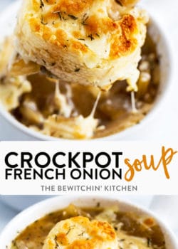 Crockpot French Onion Soup | The Bewitchin' Kitchen