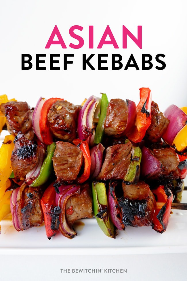 Asian Beef Kebabs | The Bewitchin' Kitchen