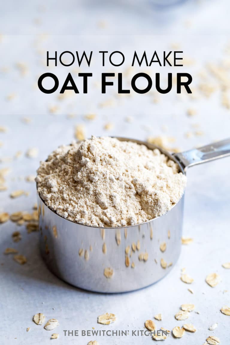 How to Make Oat Flour - It's Gluten Free! | The Bewitchin' Kitchen