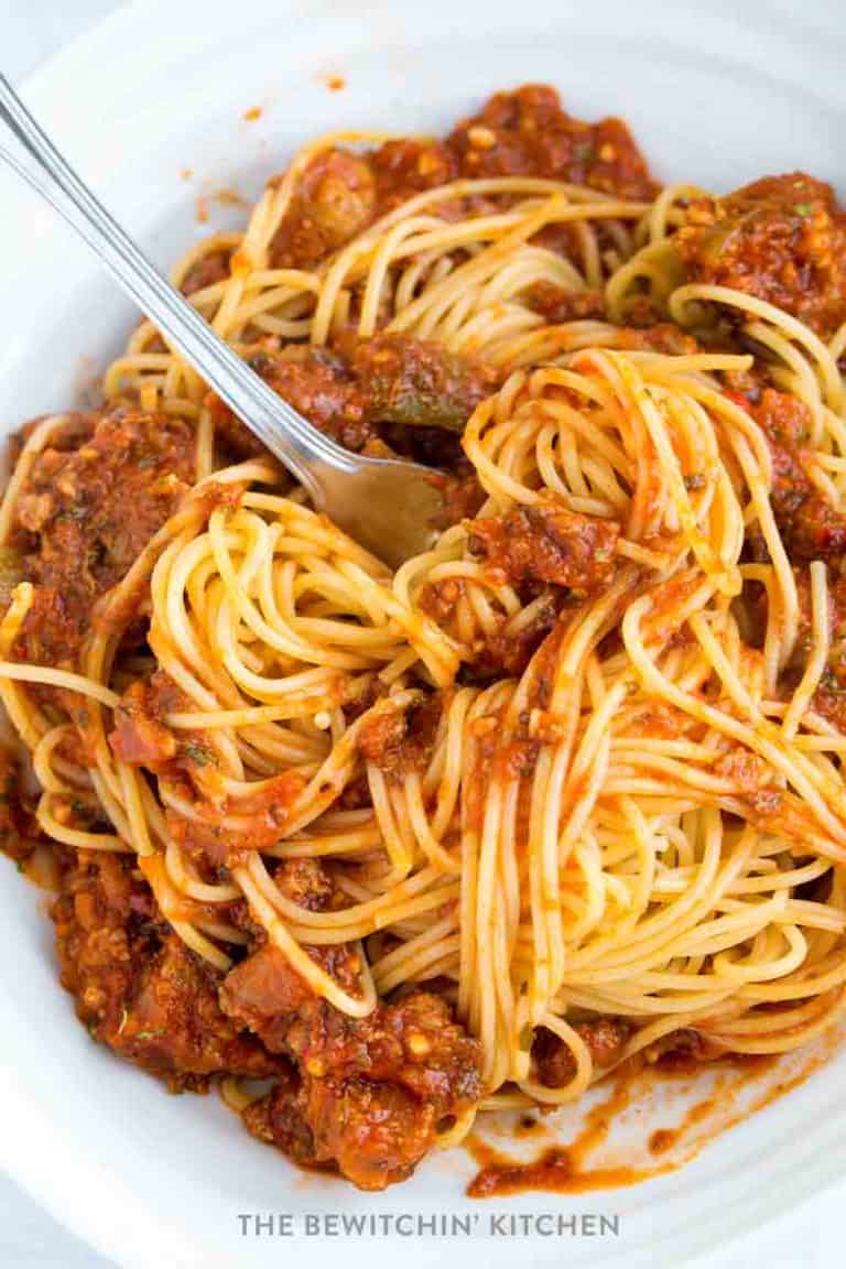 World S Best Spaghetti Sauce Recipe Video The Bewitchin Kitchen   Spaghetti Sauce Recipe 768x1152 