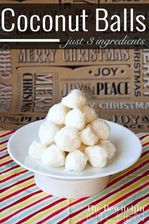 Coconut Balls - Only 3 Ingredients | The Bewitchin' Kitchen