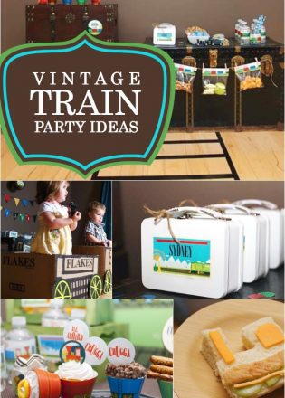 Train Themed Birthday Party Ideas