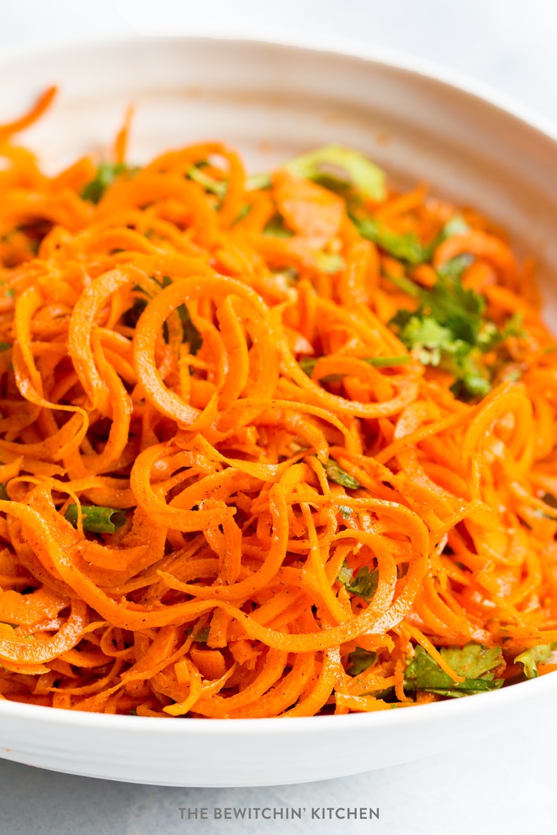 Healthy Moroccan Carrot Salad | The Bewitchin' Kitchen