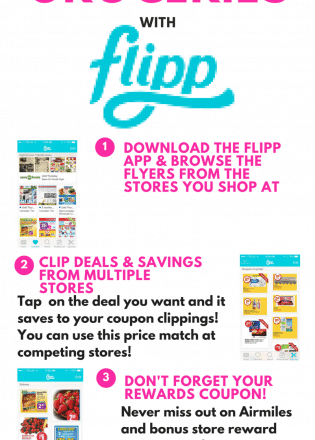 How to save money on groceries. How to use the Flipp app to not only save money but time!