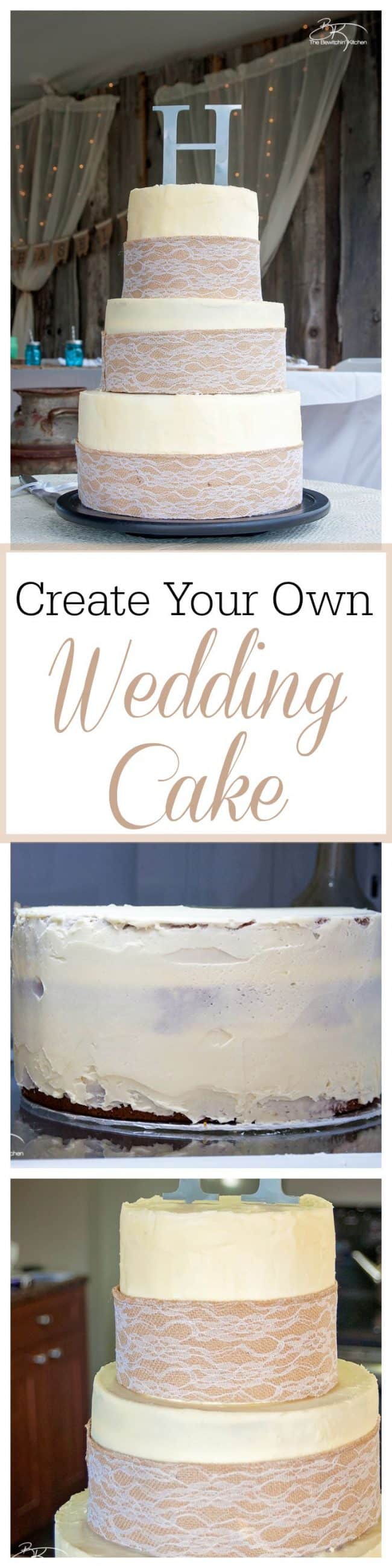 DIY Wedding Cake - A Beginner's Guide | The Bewitchin' Kitchen