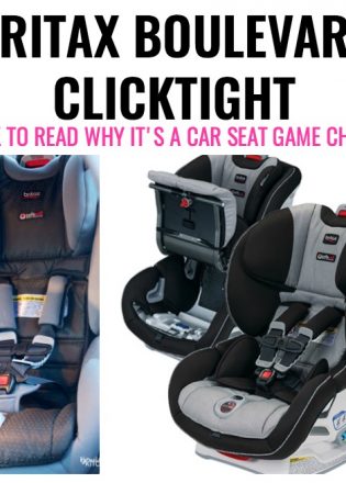 This carseat installs safely in one click. The Britax Boulevard ClickTight is a new parent must have whether it's your first baby or 7th! I am so impressed with this car seat with both it's safety and easy of use. It takes less than 5 mins!