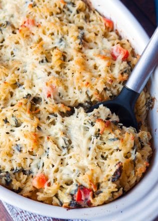 Spinach Artichoke Casserole | The Bewitchin' Kitchen