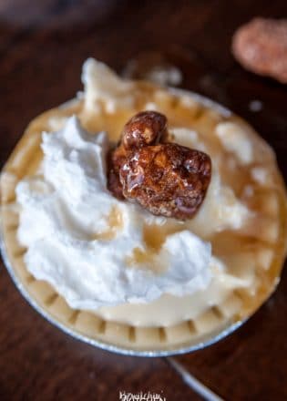 Whiskey Maple Cheesecake Tarts. This no bake boozy dessert recipe packs a bite. Canadian whiskey, maple syrup gives this creamy cheesecake a Canadian spin.