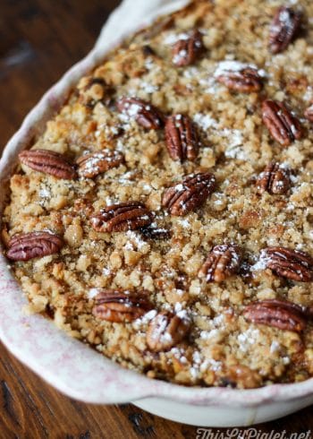 Pumpkin French Toast Casserole | The Bewitchin' Kitchen