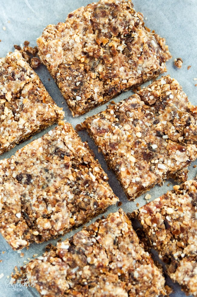 Coconut Cashew and Date Bars | The Bewitchin' Kitchen