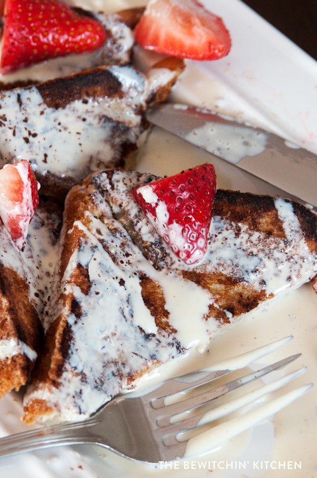 White Chocolate French Toast | The Bewitchin' Kitchen