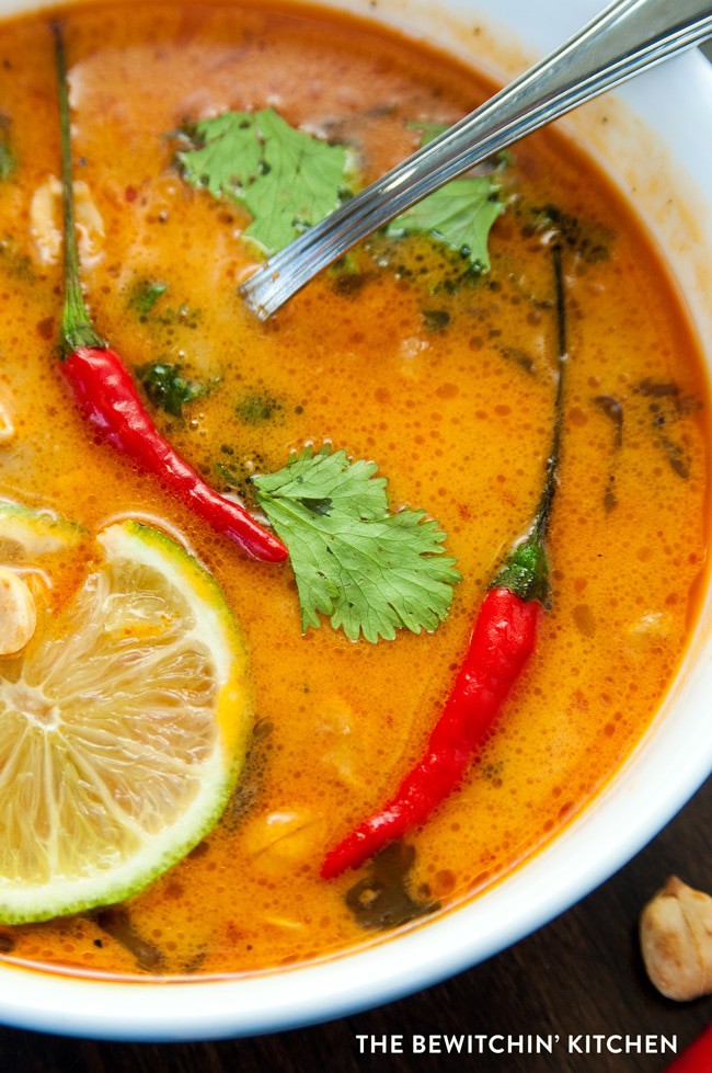 Thai Chicken Soup | The Bewitchin' Kitchen