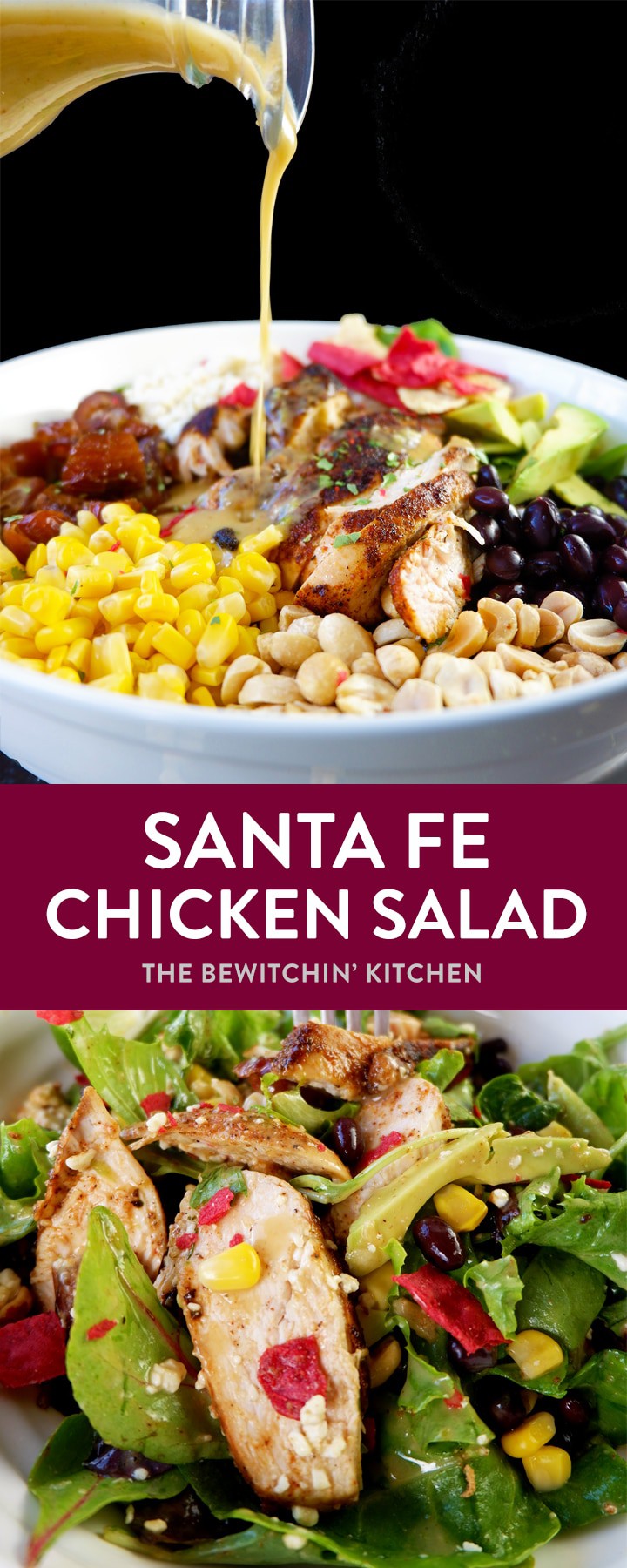 Santa Fe Chicken Salad | The Bewitchin' Kitchen