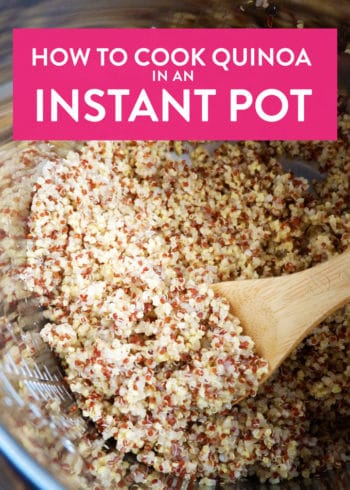 How To Cook Quinoa In an Instant Pot | The Bewitchin' Kitchen