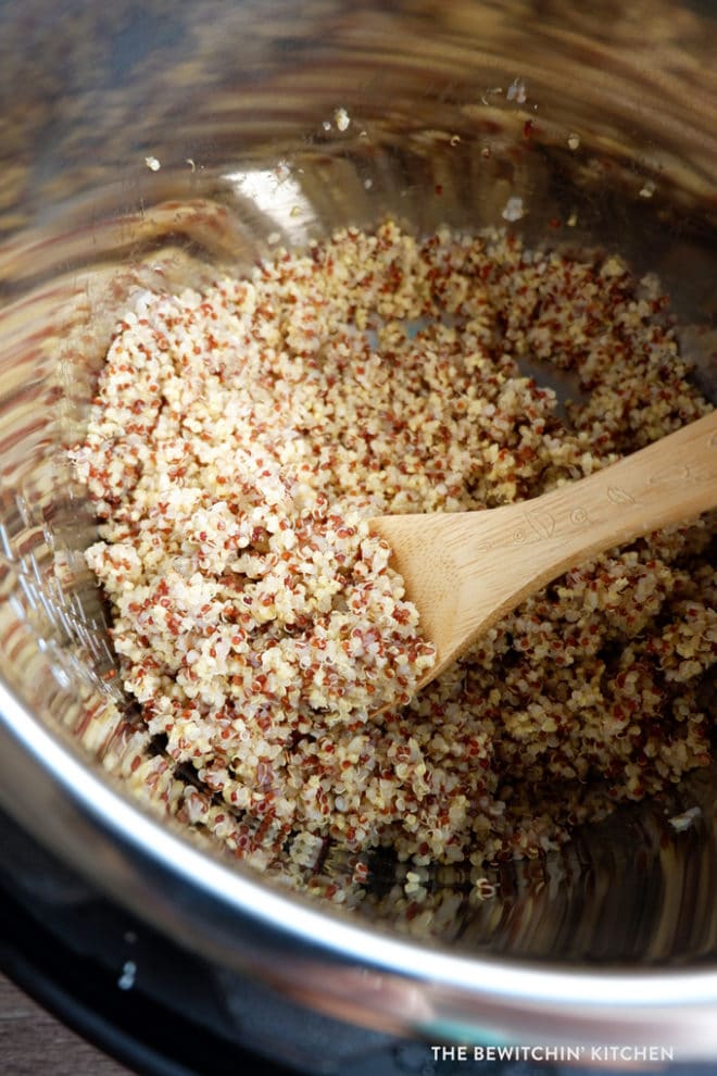 How To Cook Quinoa In an Instant Pot | The Bewitchin' Kitchen