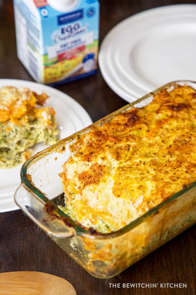 Egg Vegetable Casserole Bake | The Bewitchin' Kitchen