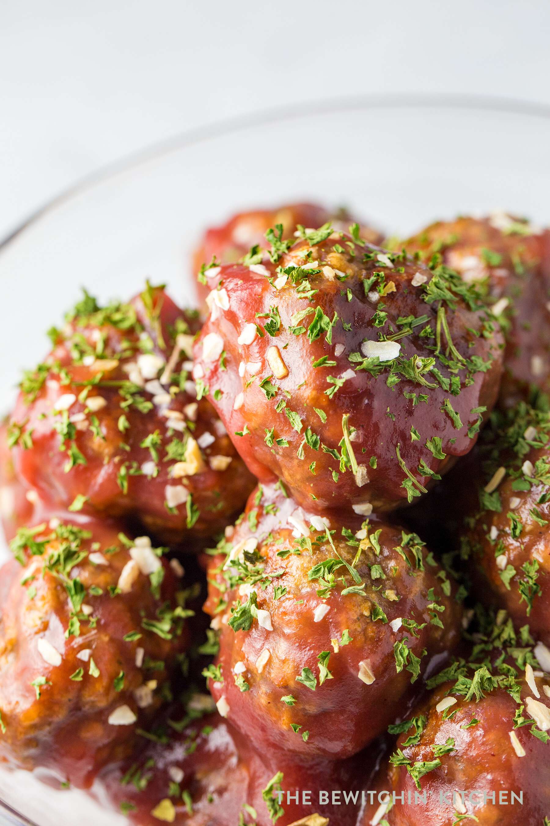 Chicken Stuffing Meatball Bites | The Bewitchin' Kitchen