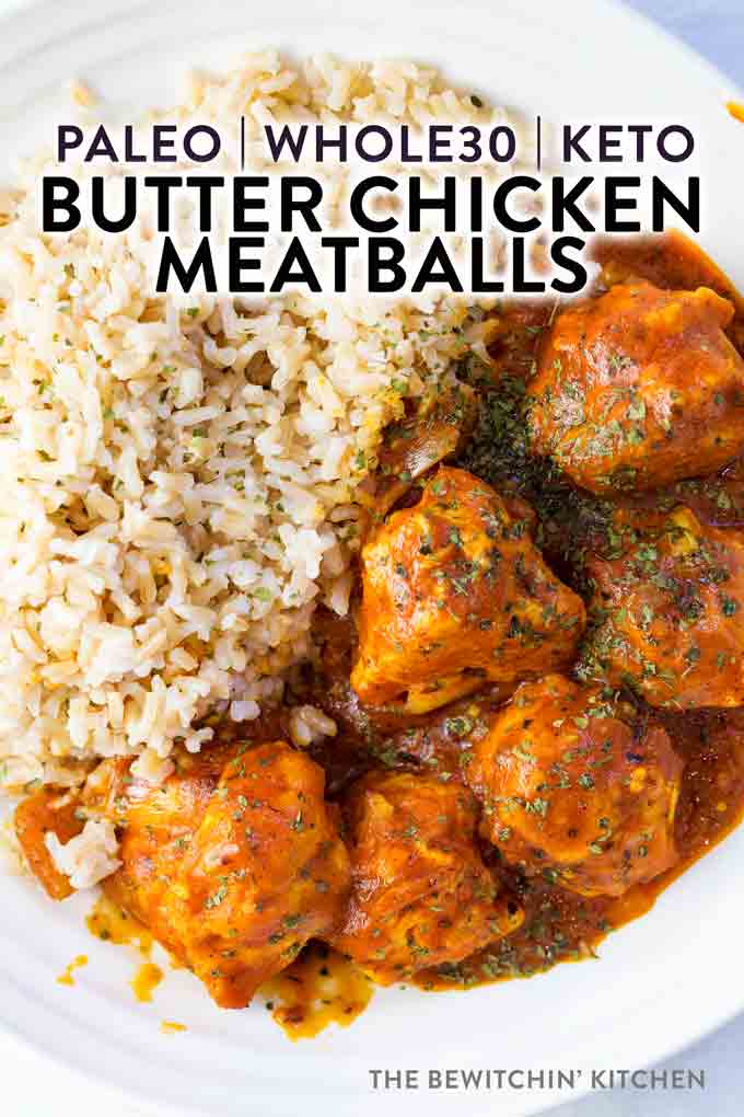 Butter Chicken Meatballs