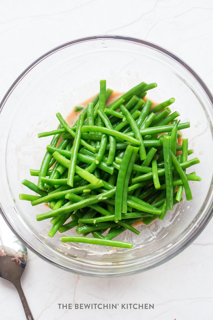 Marinated Green Beans (Whole30) | The Bewitchin' Kitchen