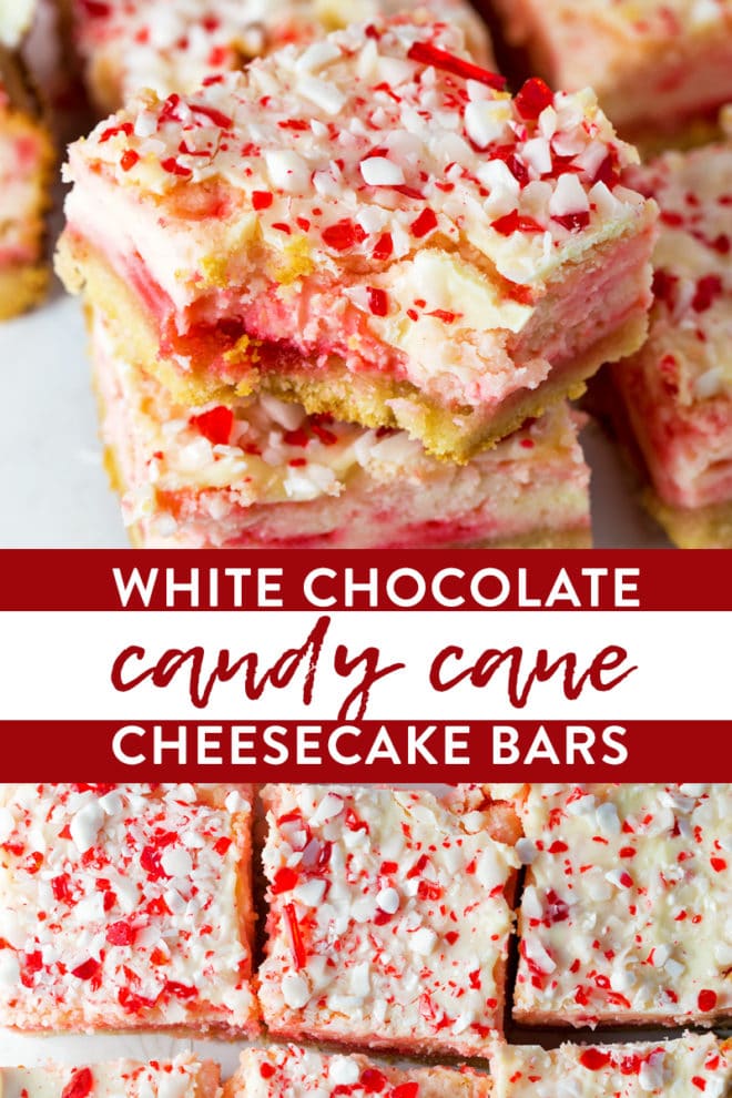 Peppermint White Chocolate Cheesecake Bars [Gluten Free] | The ...