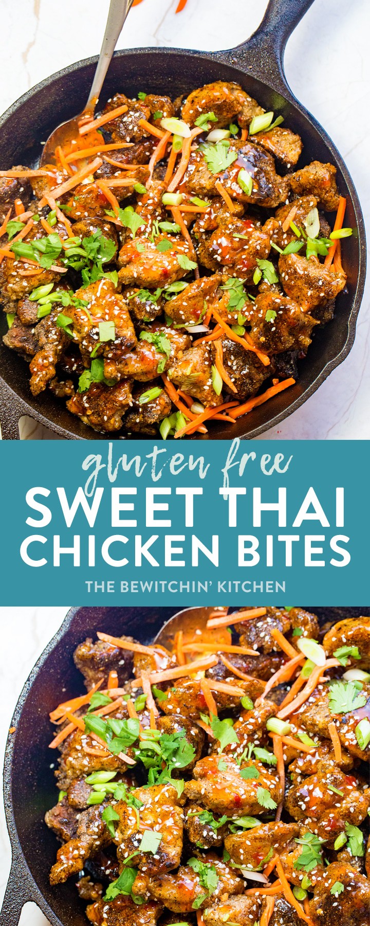 Gluten Free Thai Chicken Bites | The Bewitchin' Kitchen