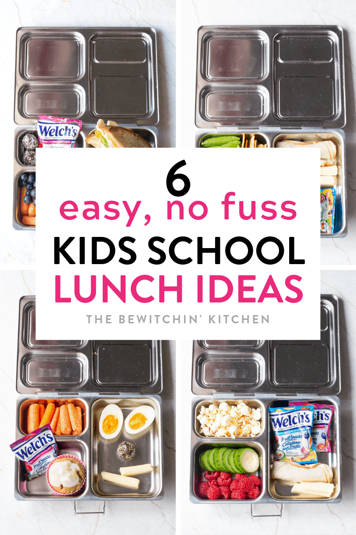 A Week of School Lunch Ideas with Rubbermaid LunchBlox