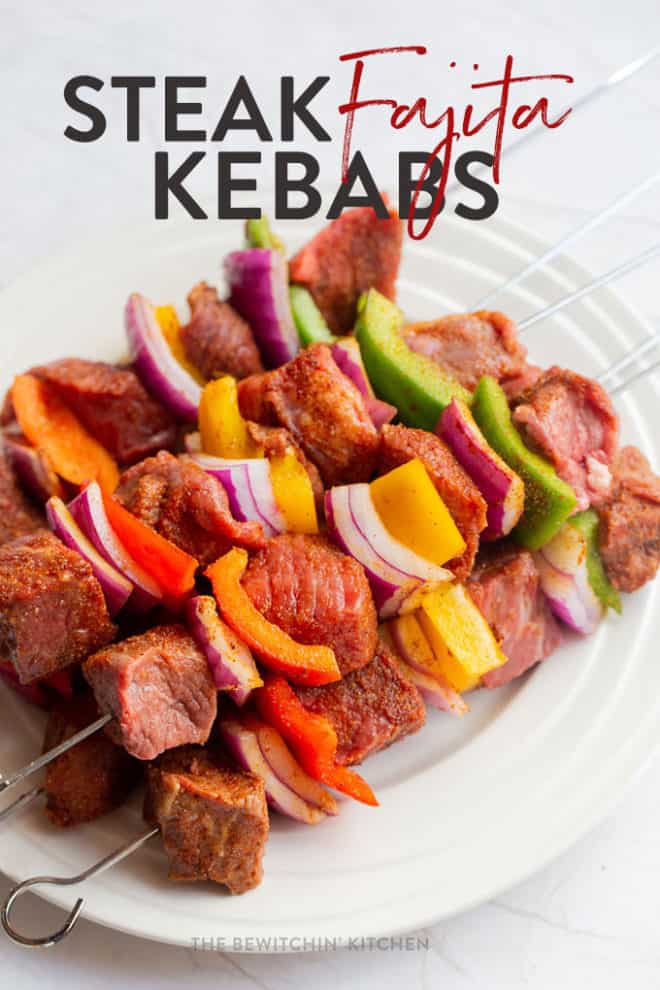 Mexican Fajita Kebabs Recipe
