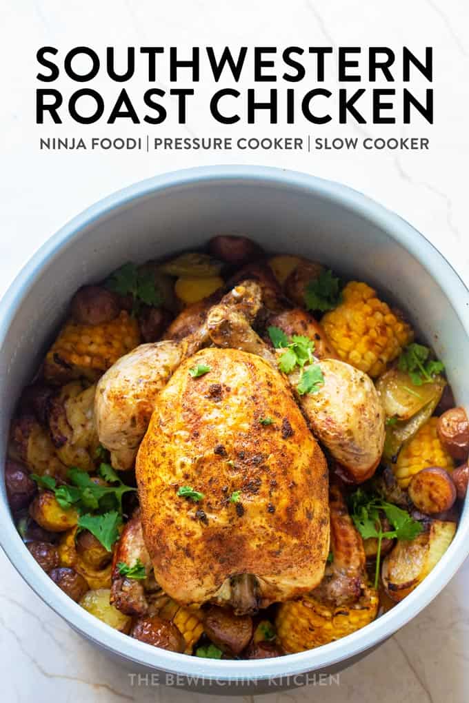 Instant Pot Or Ninja Foodi Rotisserie Chicken
