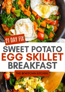 21 Day Fix Sweet Potato Egg Skillet Breakfast Recipe