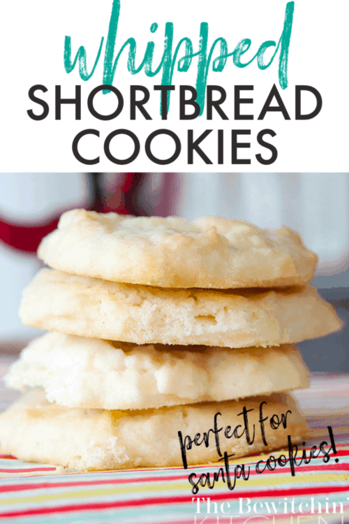 whipped shortbread cookie recipe