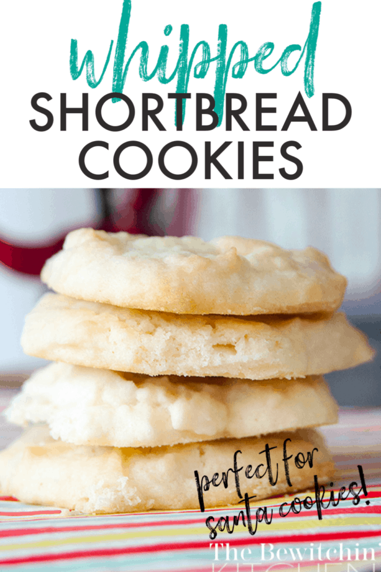 Whipped Shortbread Cookies Recipe The Bewitchin Kitchen