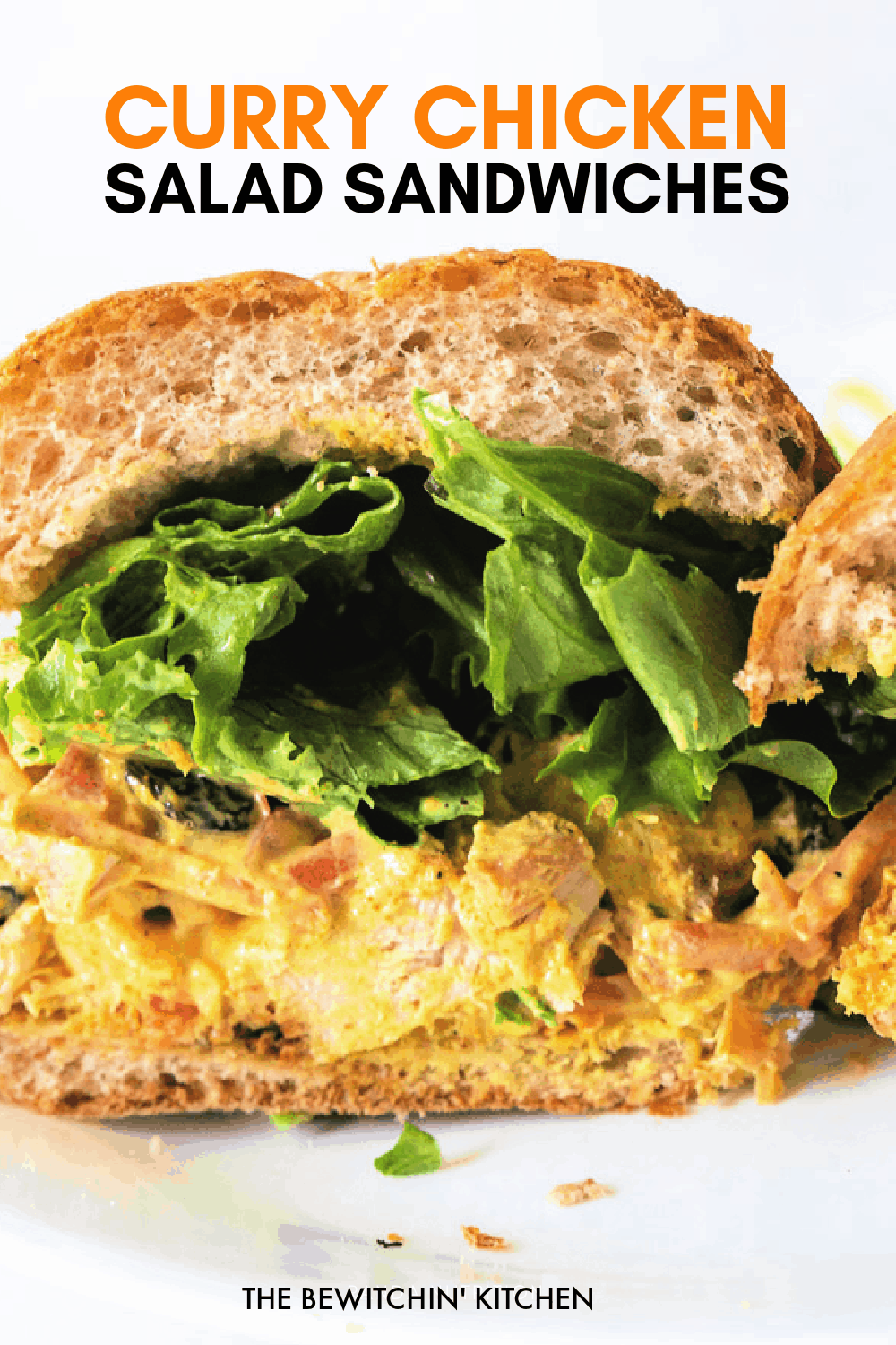 Curry Chicken Salad Sandwiches Recipe The Bewitchin Kitchen