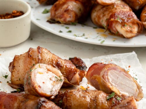 Bacon Wrapped Chicken Tenders | The Bewitchin' Kitchen