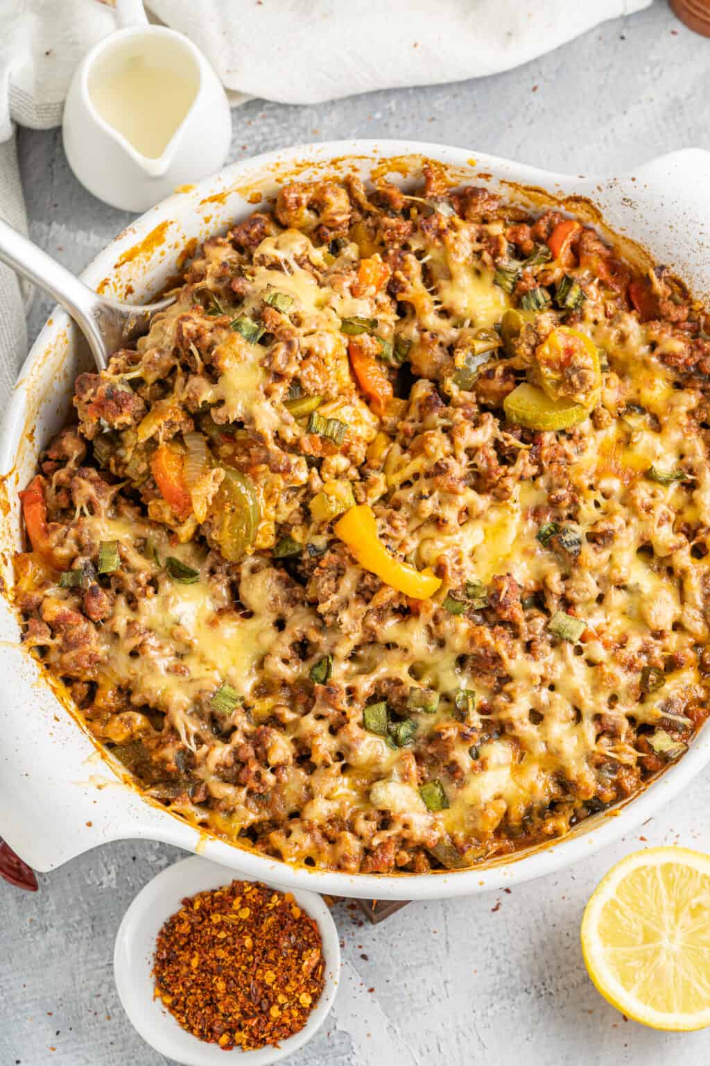 Keto Taco Casserole | The Bewitchin' Kitchen