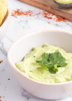 avocado crema