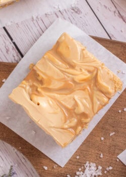 dulce de leche cheesecake bar