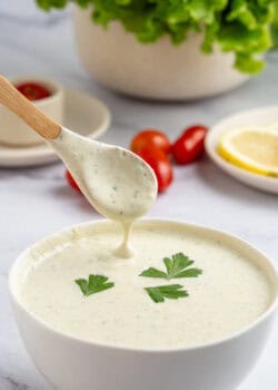 Greek yogurt salad dressing