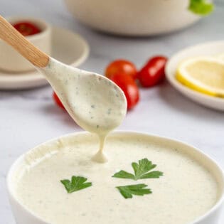 Greek yogurt salad dressing