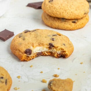 chocolate chip cheesecake cookies