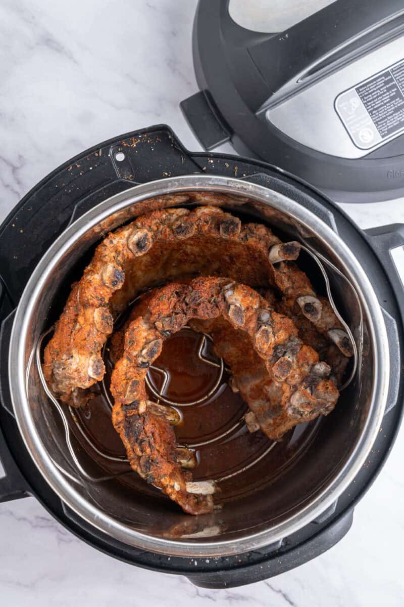 Baby back ribs in the Instant Pot